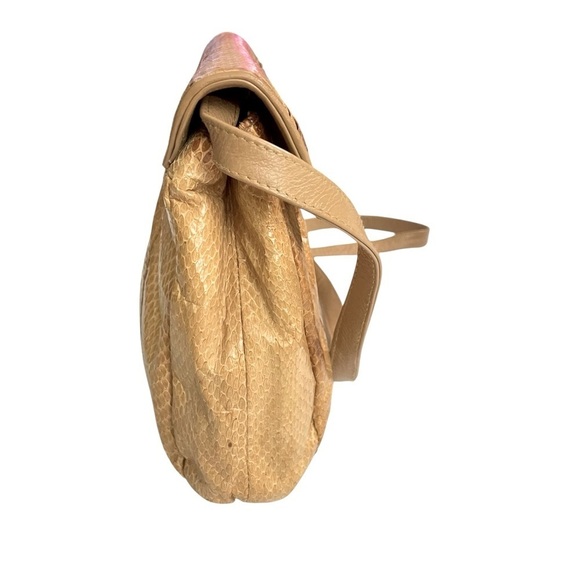 Vintage Clemente Brown Snakeskin
Bow Crossbody Bag - Picture 5 of 16